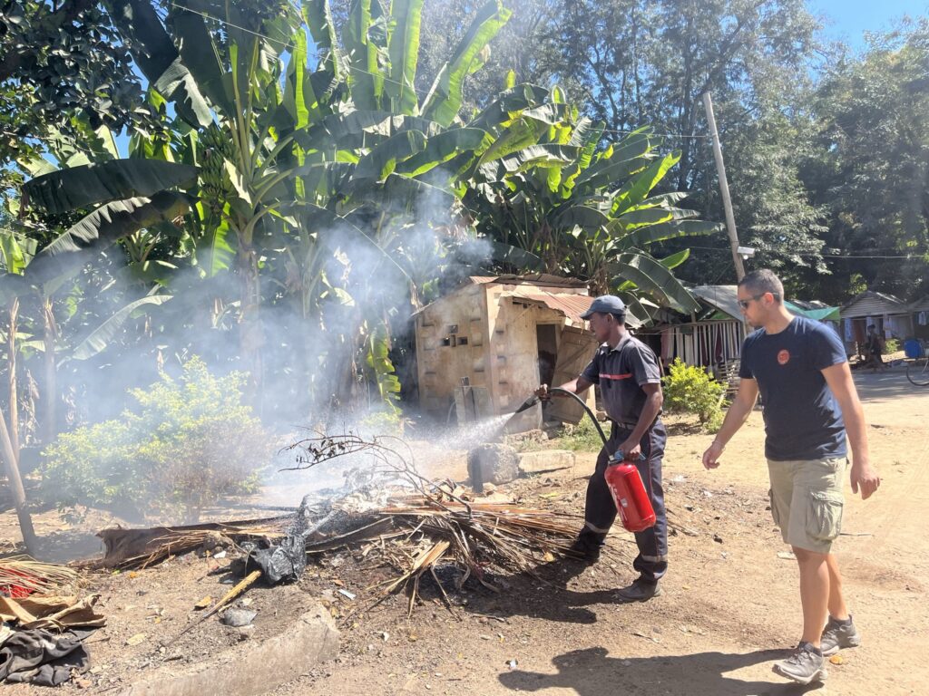 Pratique de la formation incendie 